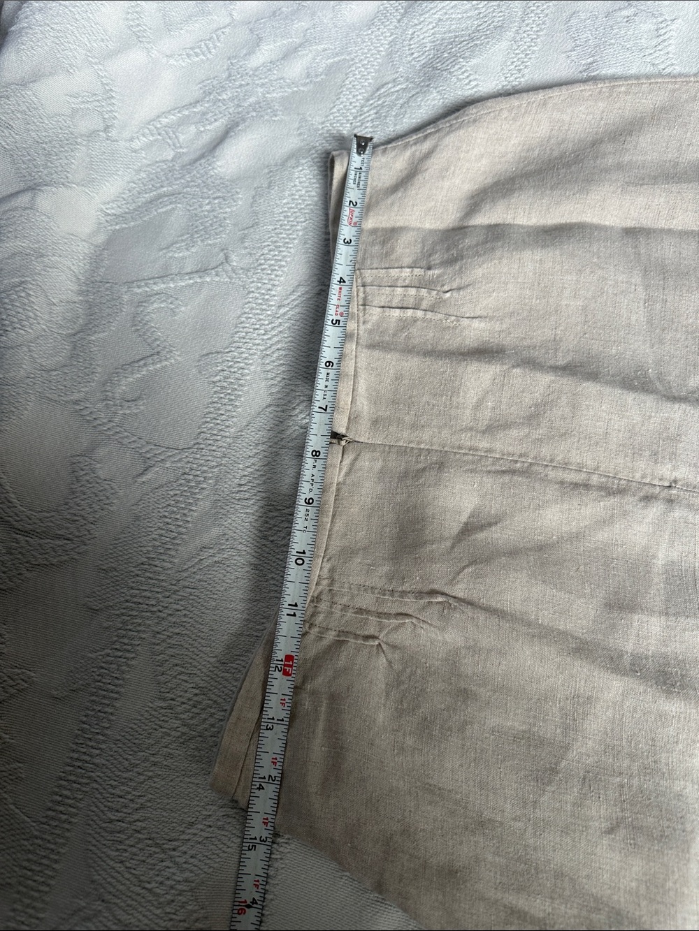 J. Jill Beige Linen Maxi Skirt - Picture 6 of 7